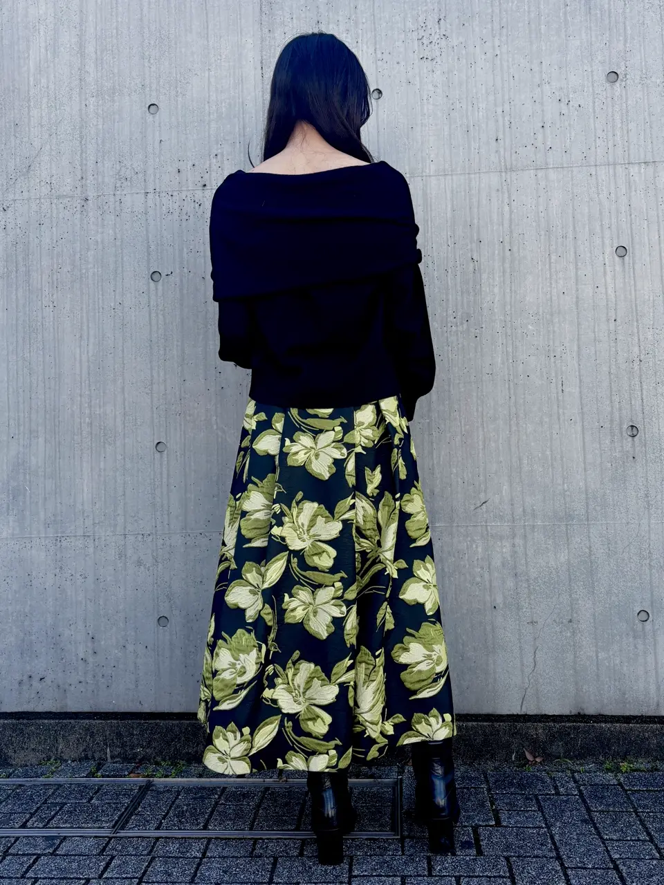 GRACE CONTINENTAL Hikaru Okada コーディネート画像