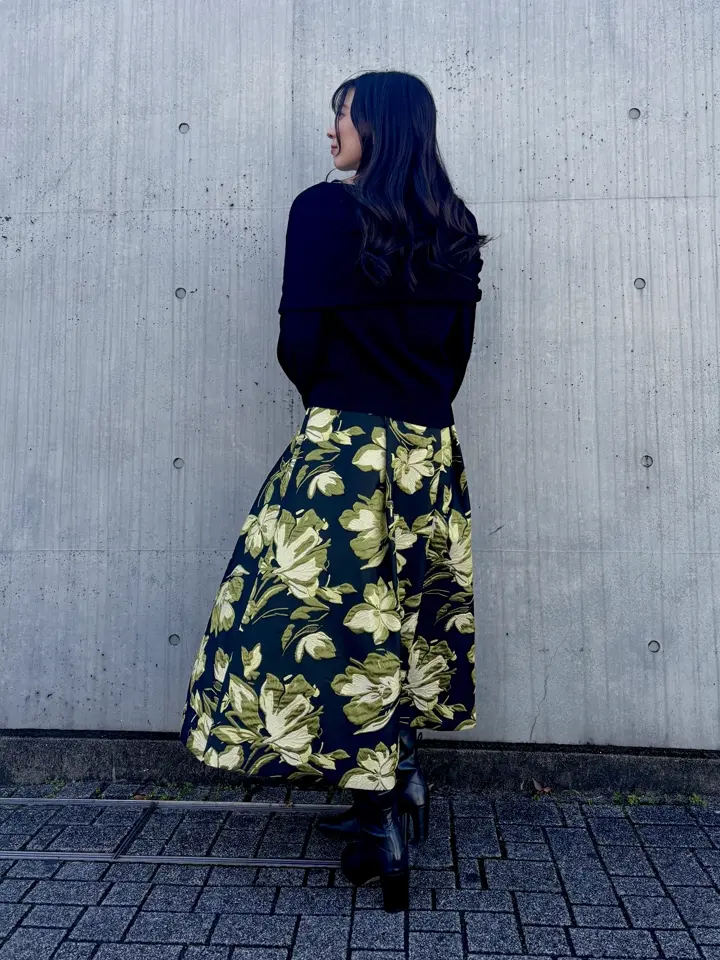 GRACE CONTINENTAL Hikaru Okada コーディネート画像