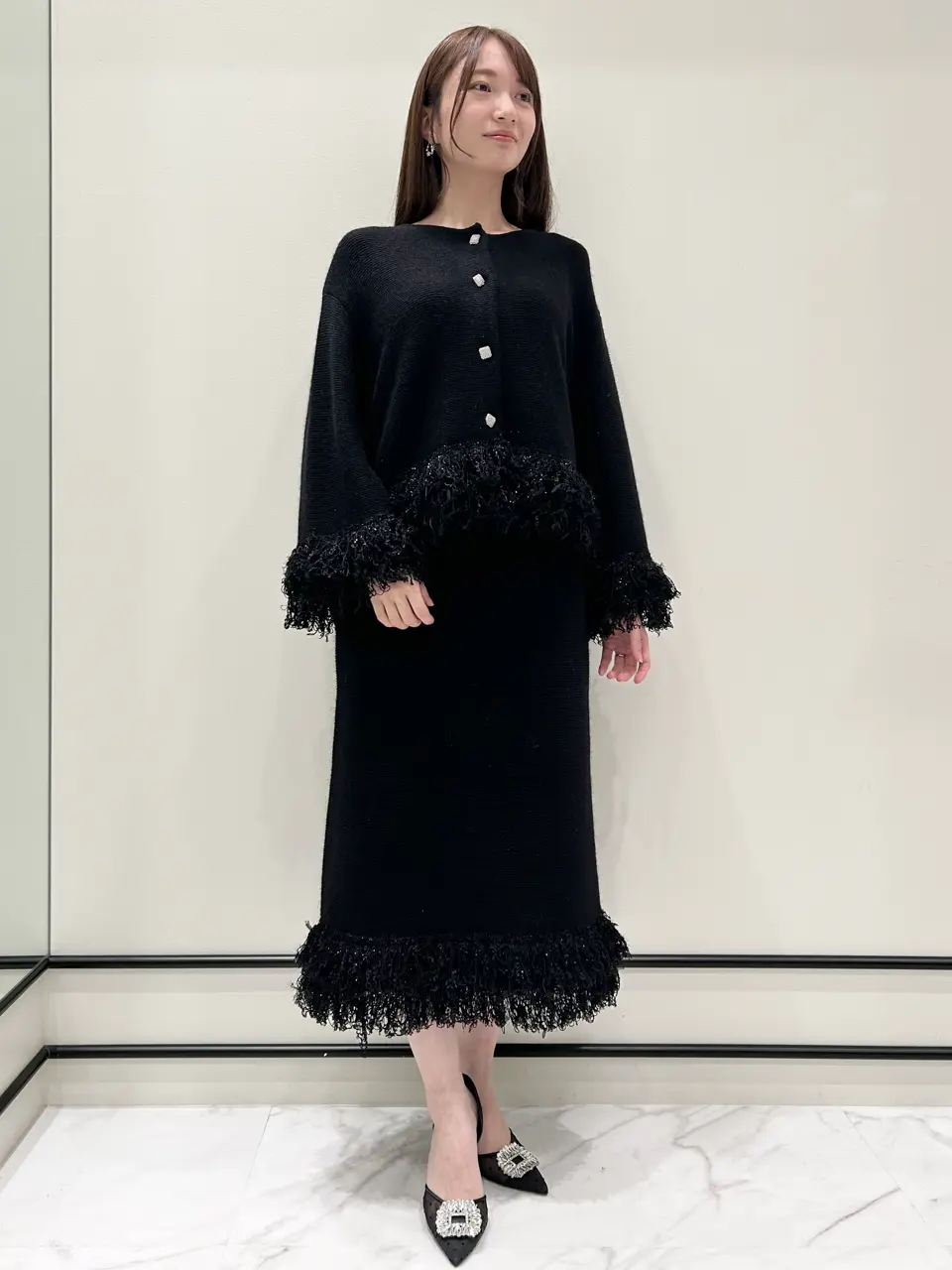 GRACE CONTINENTAL 若園　ひかり コーディネート画像