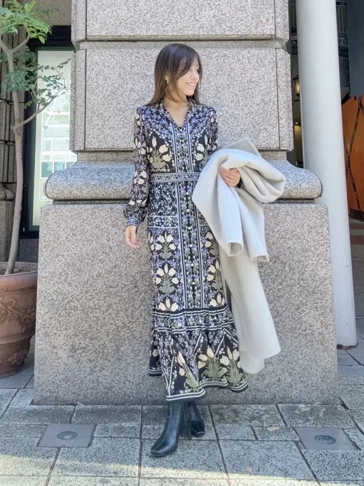 GRACE CONTINENTAL yukimi yonee コーディネート画像