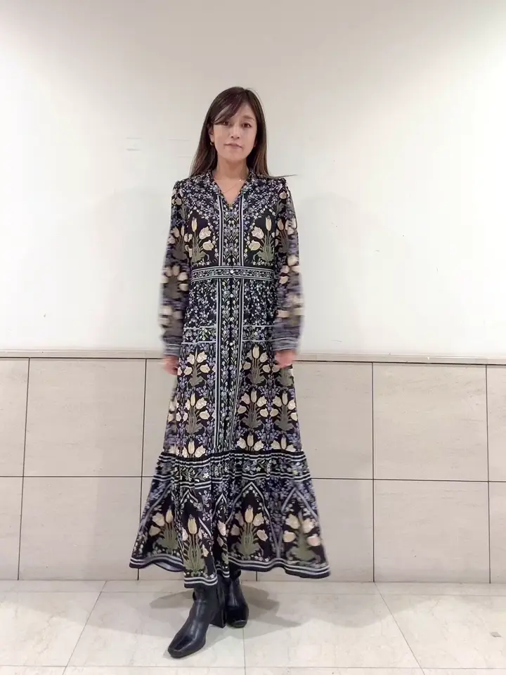 GRACE CONTINENTAL yukimi yonee コーディネート画像