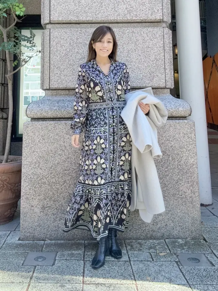 GRACE CONTINENTAL yukimi yonee コーディネート画像