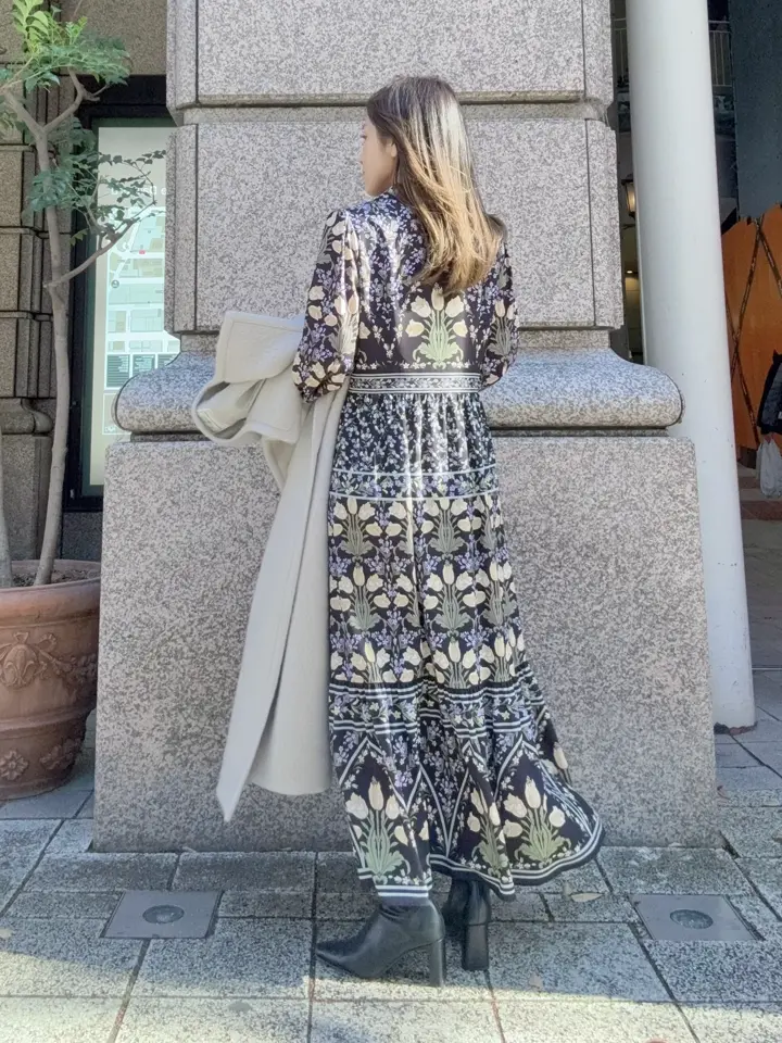 GRACE CONTINENTAL yukimi yonee コーディネート画像