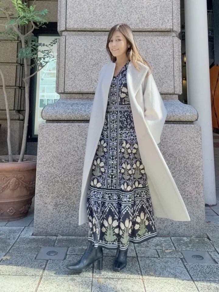 GRACE CONTINENTAL yukimi yonee コーディネート画像