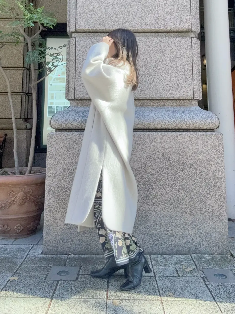 GRACE CONTINENTAL yukimi yonee コーディネート画像