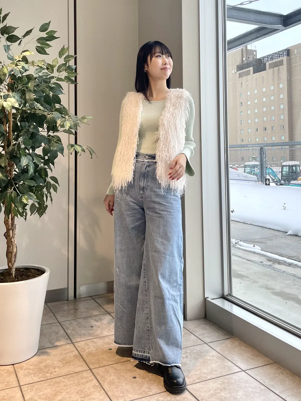 GRACE CONTINENTAL 端場　わかな コーディネート画像