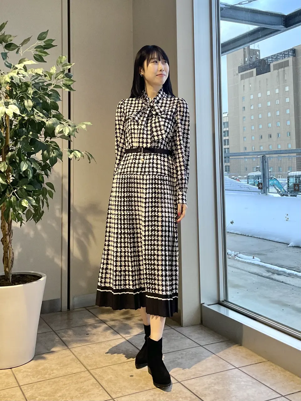 GRACE CONTINENTAL 端場　わかな コーディネート画像