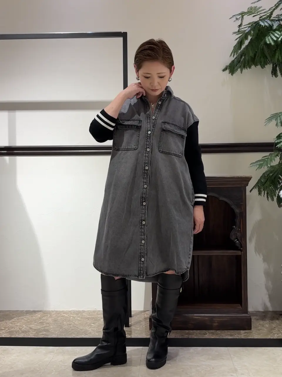 GRACE CONTINENTAL N.YURI コーディネート画像