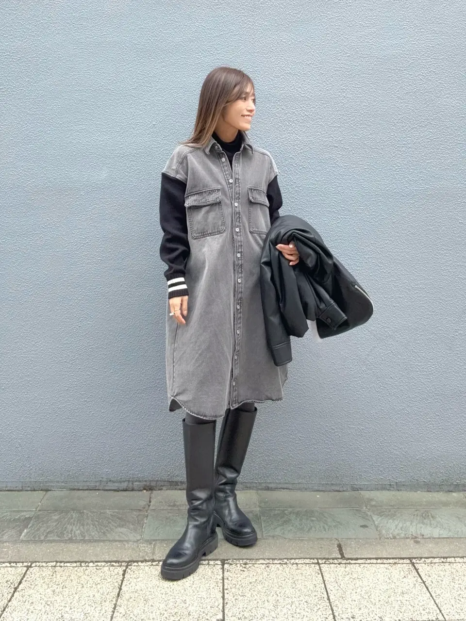 GRACE CONTINENTAL yukimi yonee コーディネート画像