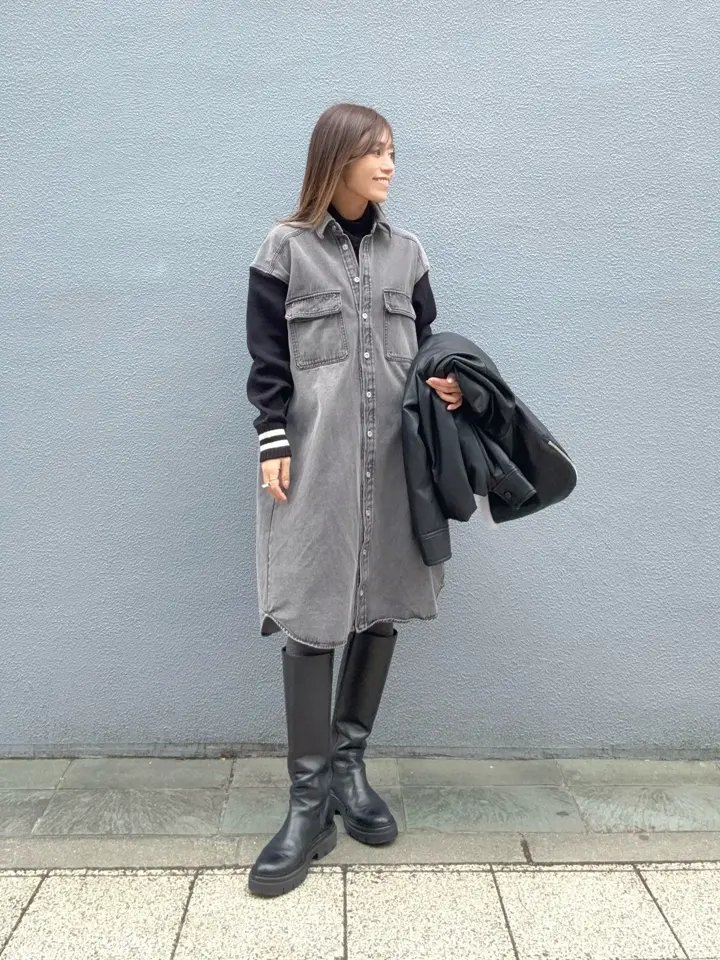 GRACE CONTINENTAL yukimi yonee コーディネート画像