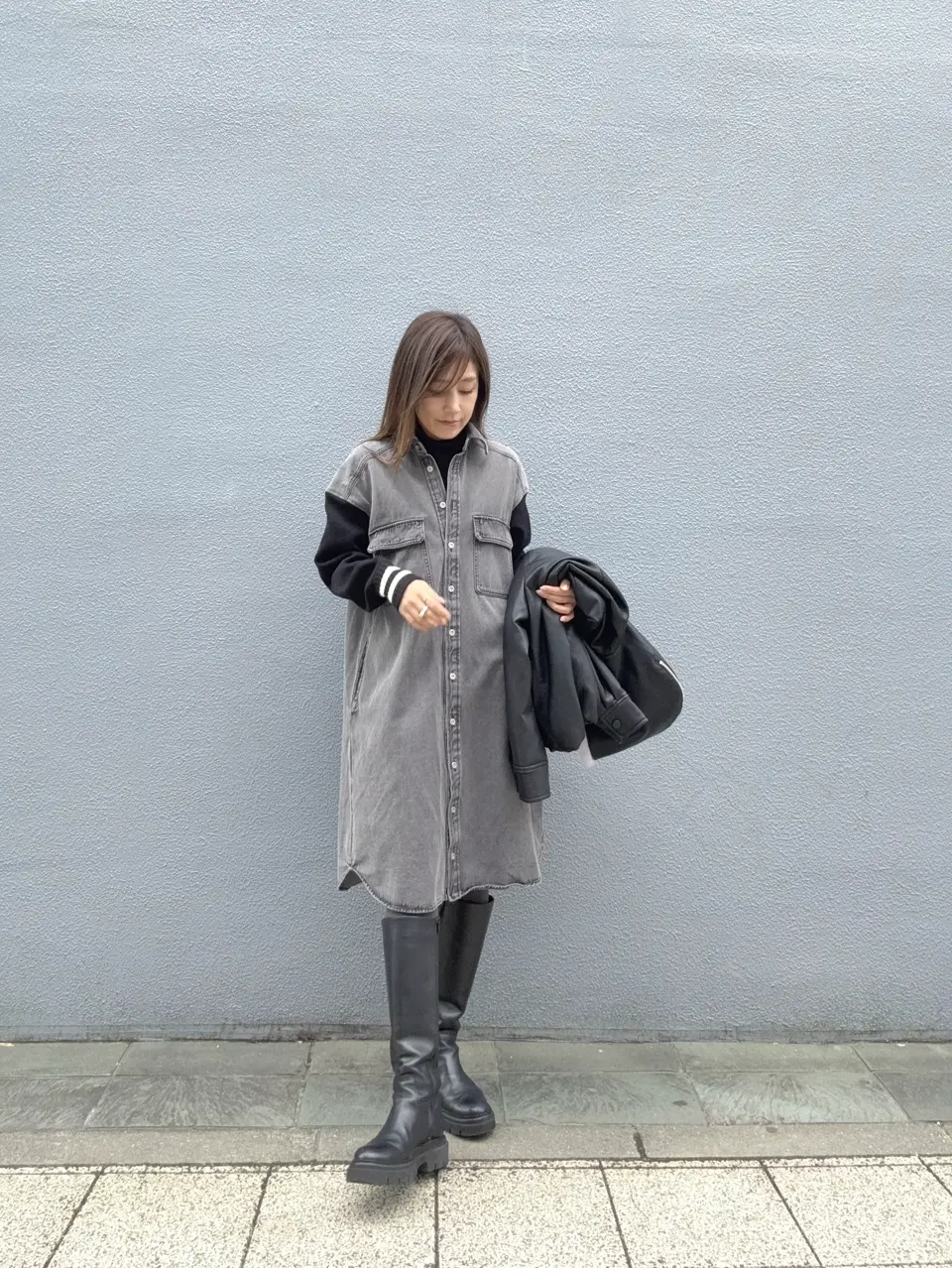 GRACE CONTINENTAL yukimi yonee コーディネート画像