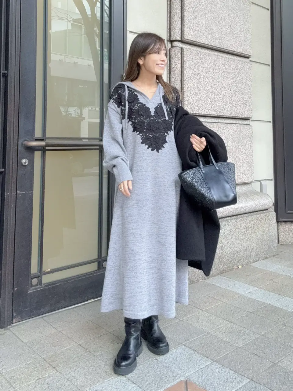 GRACE CONTINENTAL yukimi yonee コーディネート画像