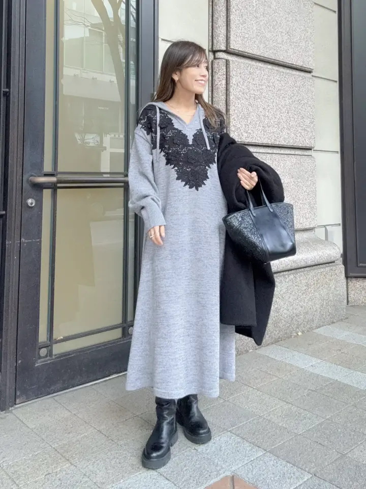 GRACE CONTINENTAL yukimi yonee コーディネート画像