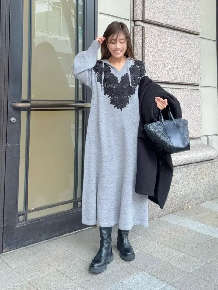 GRACE CONTINENTAL yukimi yonee コーディネート画像