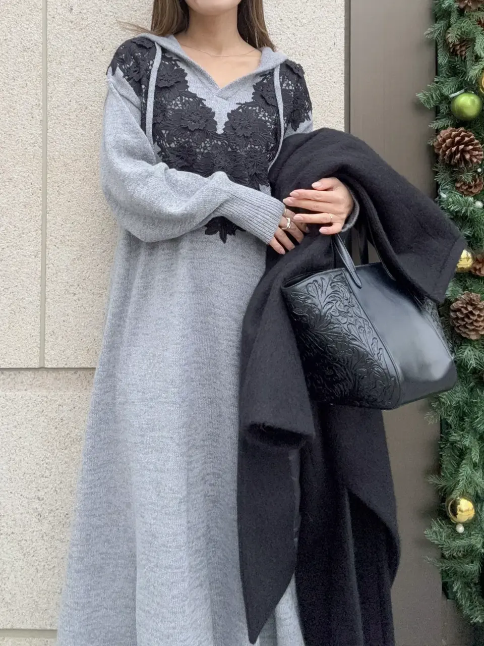 GRACE CONTINENTAL yukimi yonee コーディネート画像