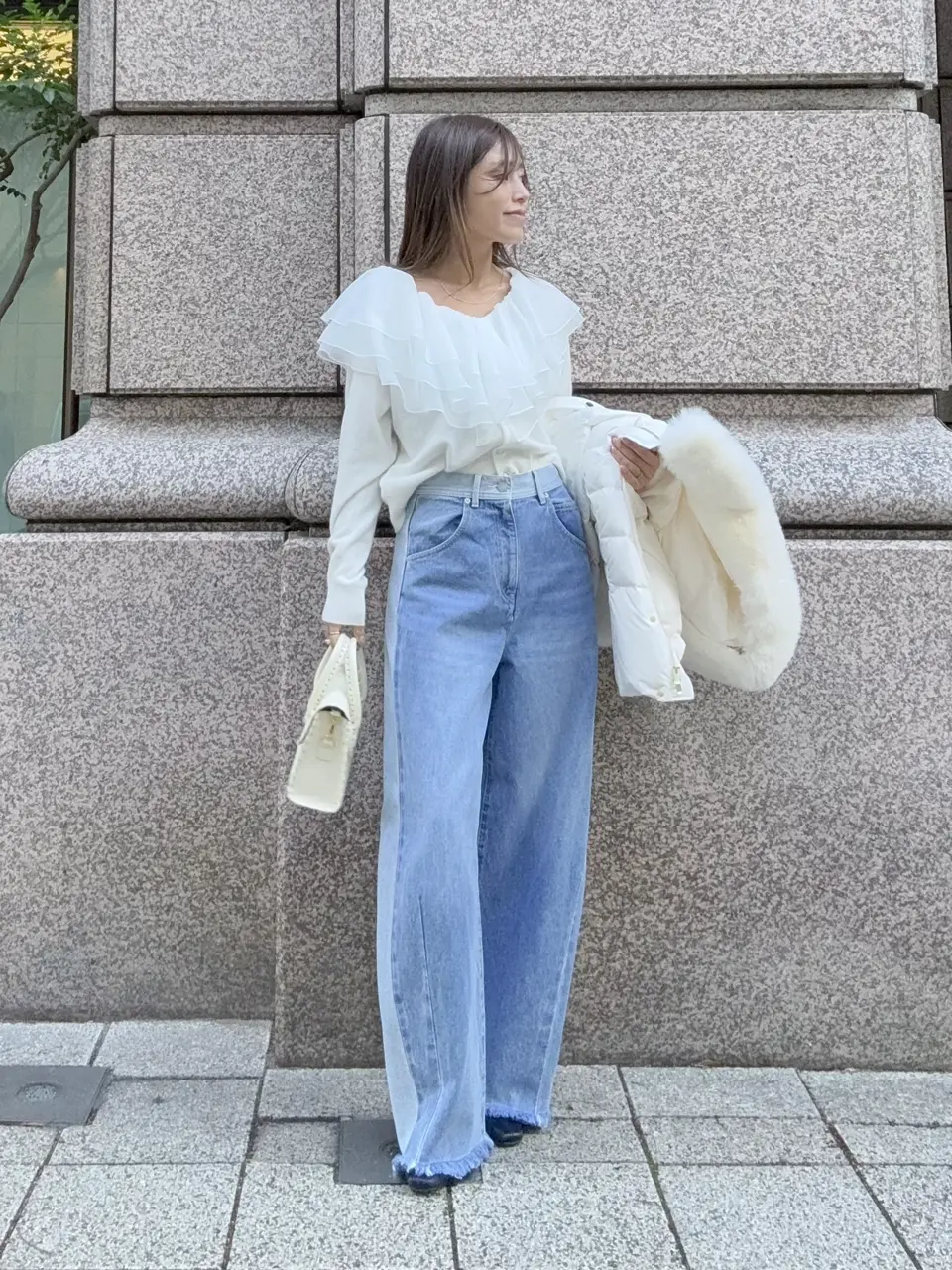 GRACE CONTINENTAL yukimi yonee コーディネート画像