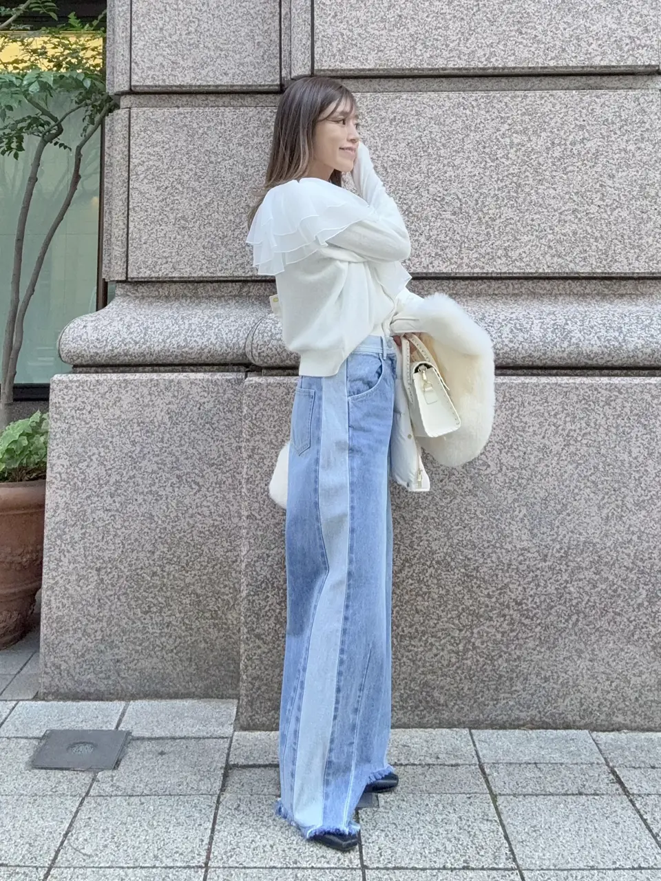 GRACE CONTINENTAL yukimi yonee コーディネート画像