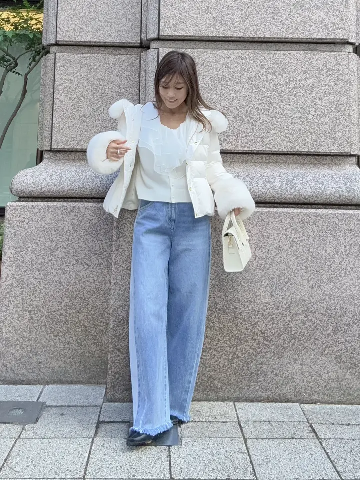 GRACE CONTINENTAL yukimi yonee コーディネート画像