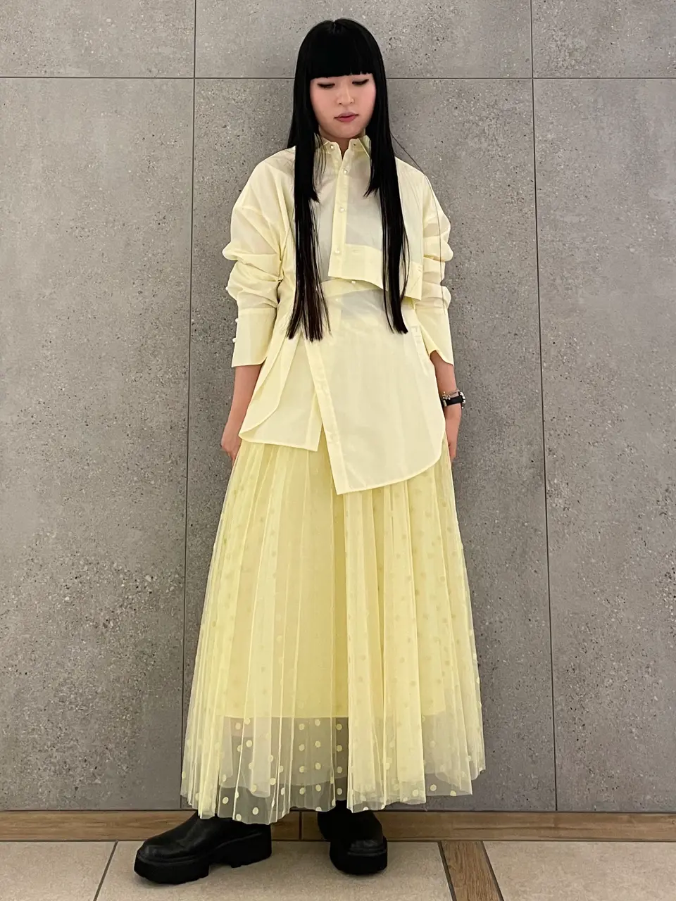  清水　杏梨 コーディネート画像