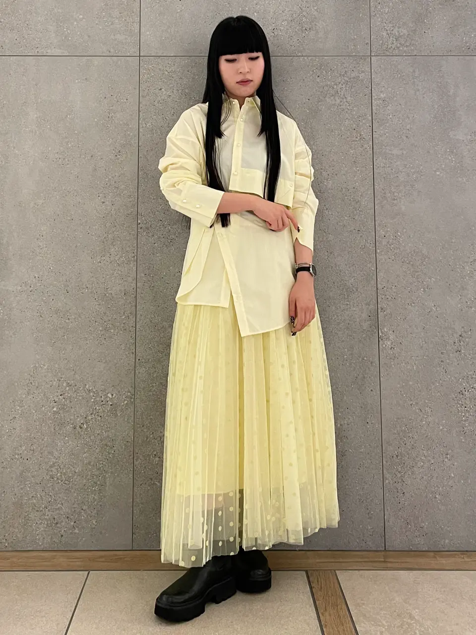 GRACE CONTINENTAL 清水　杏梨 コーディネート画像