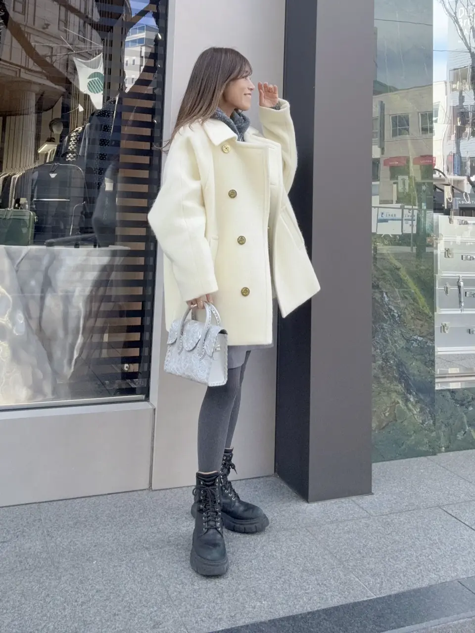 GRACE CONTINENTAL yukimi yonee コーディネート画像