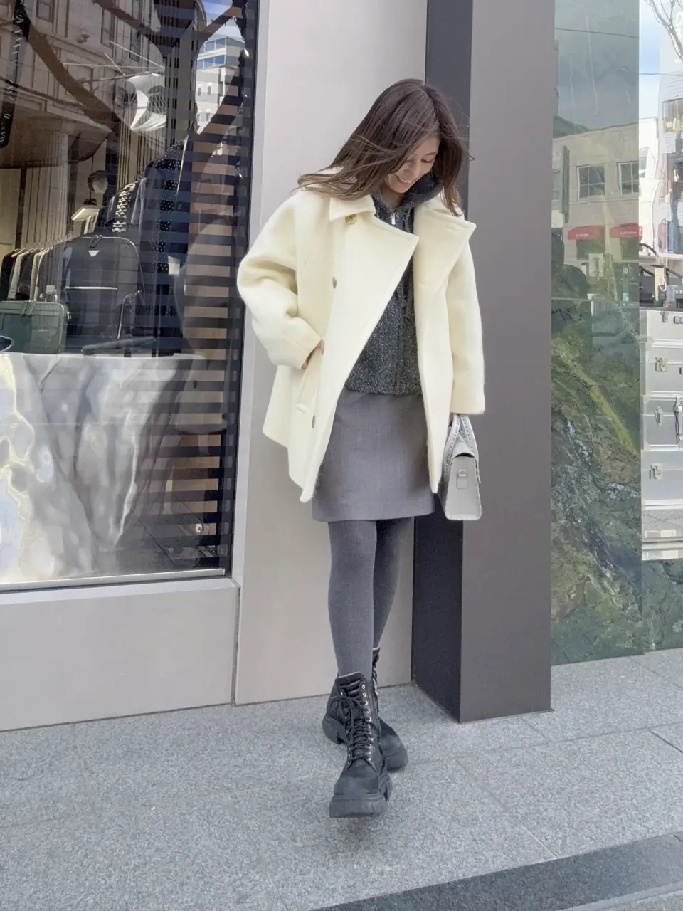 GRACE CONTINENTAL yukimi yonee コーディネート画像