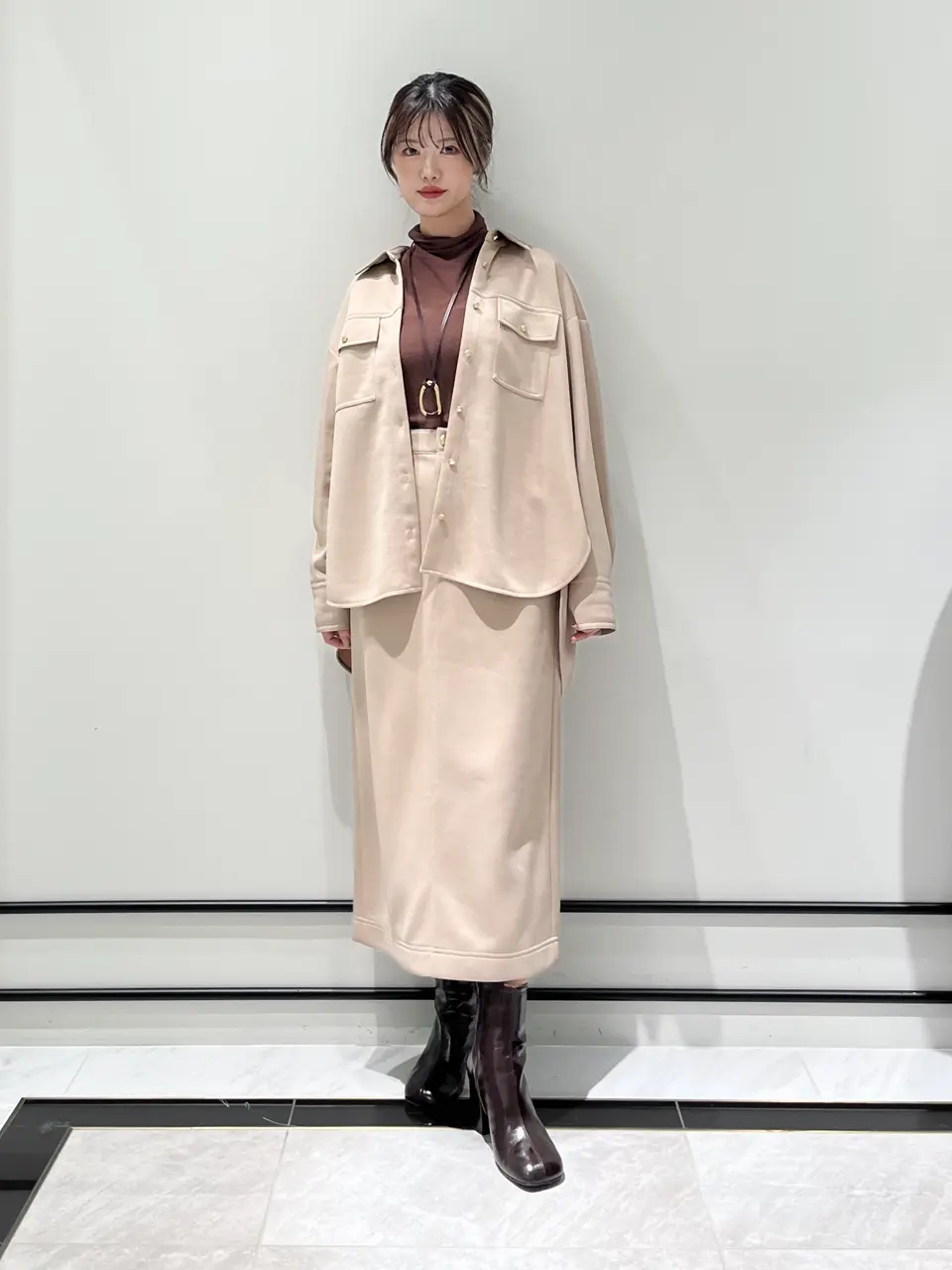 GRACE CONTINENTAL A.Kameyama コーディネート画像