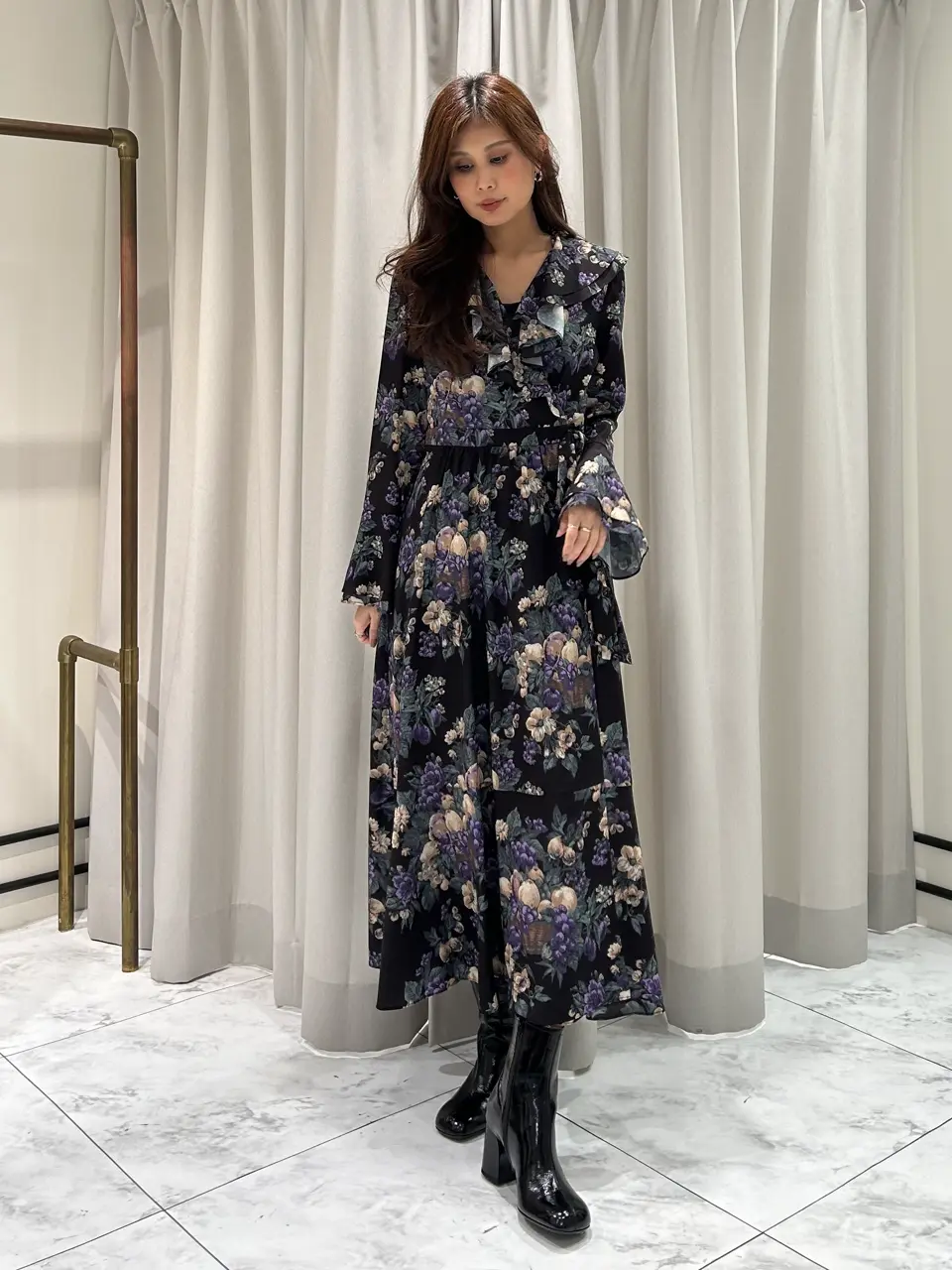 GRACE CONTINENTAL 志田　悠 コーディネート画像