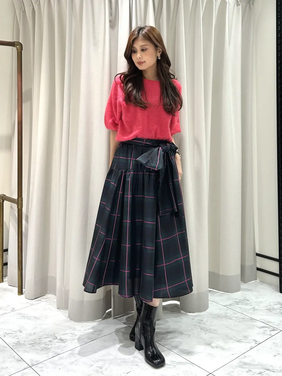 GRACE CONTINENTAL 志田　悠 コーディネート画像