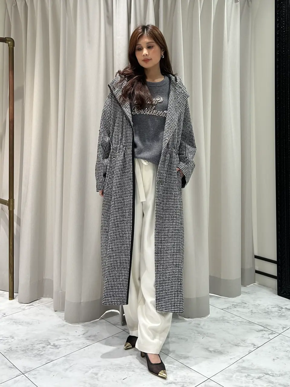 GRACE CONTINENTAL 志田　悠 コーディネート画像