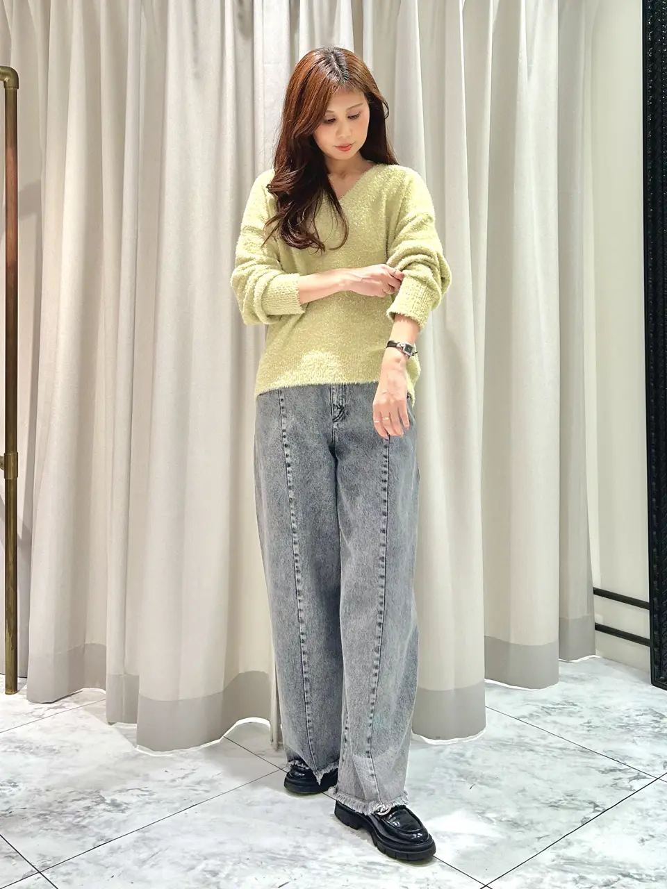 GRACE CONTINENTAL 志田　悠 コーディネート画像