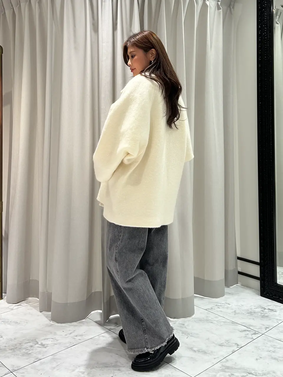 GRACE CONTINENTAL 志田　悠 コーディネート画像