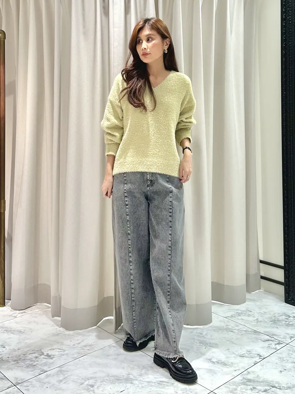 GRACE CONTINENTAL 志田　悠 コーディネート画像