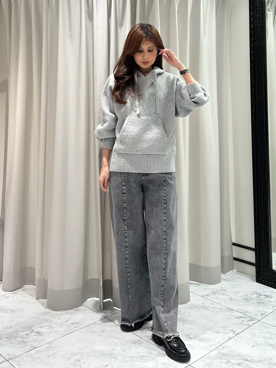 GRACE CONTINENTAL 志田　悠 コーディネート画像