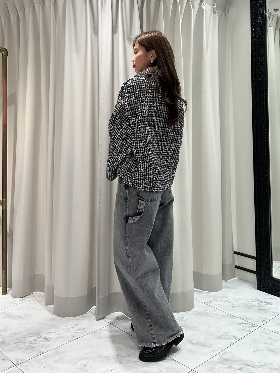 GRACE CONTINENTAL 志田　悠 コーディネート画像