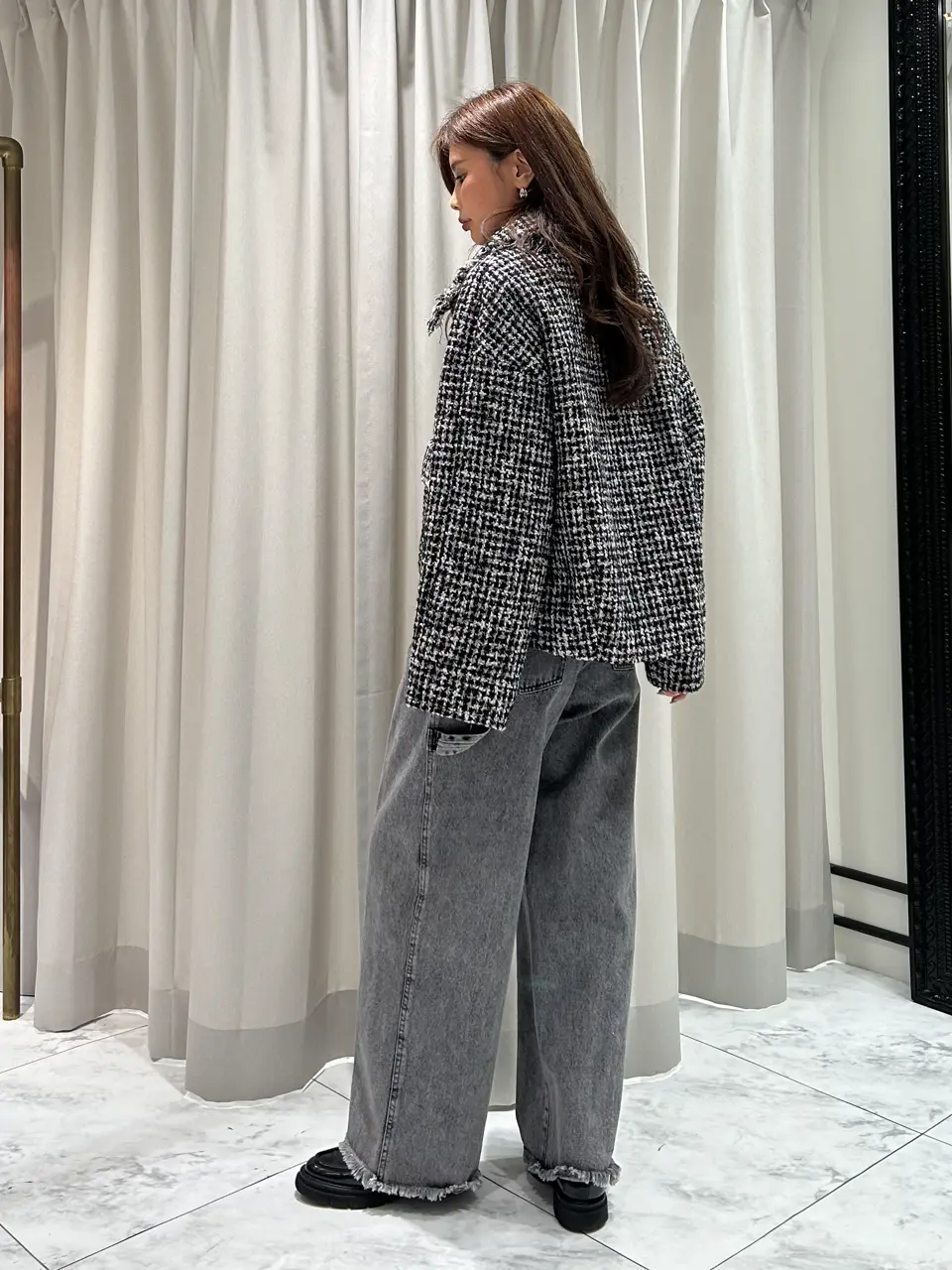 GRACE CONTINENTAL 志田　悠 コーディネート画像