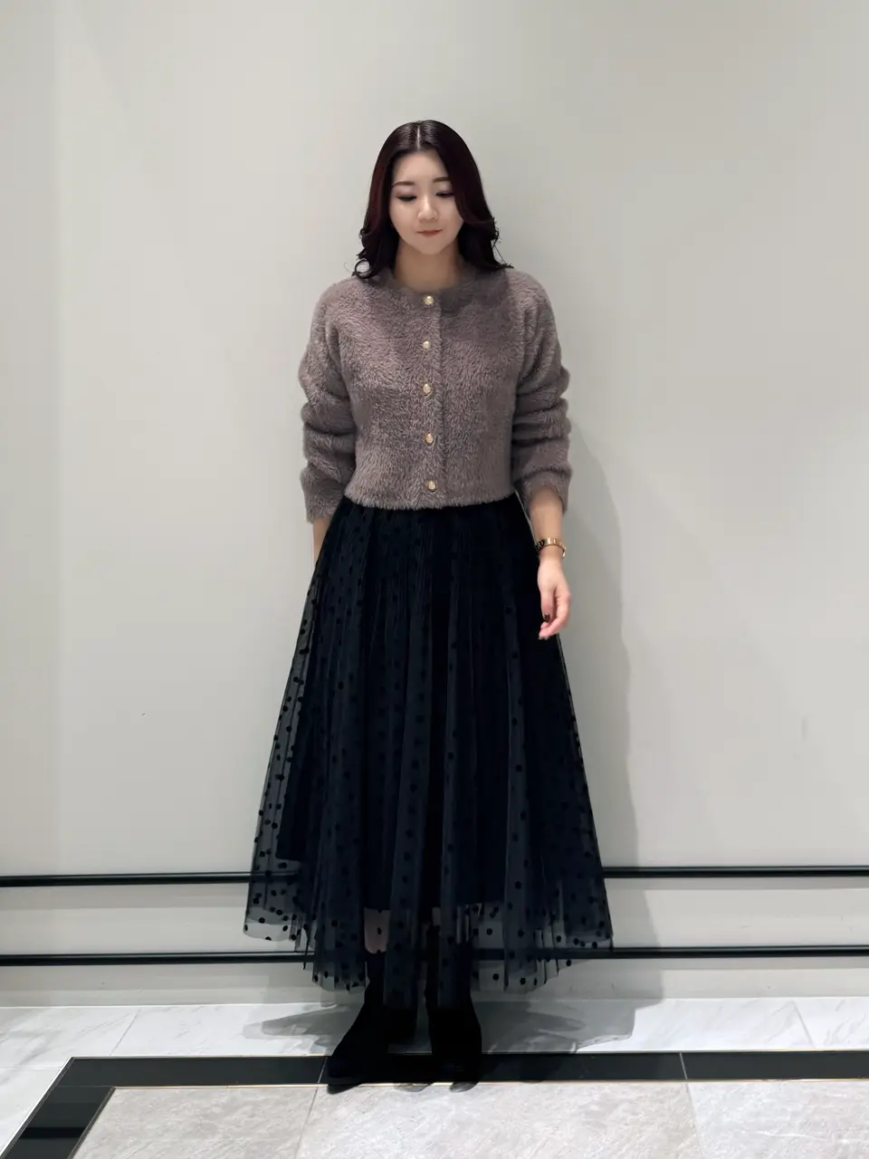 GRACE CONTINENTAL MOMOKO コーディネート画像