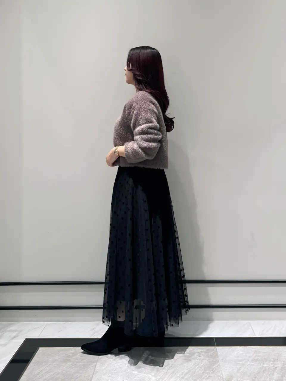 GRACE CONTINENTAL MOMOKO コーディネート画像