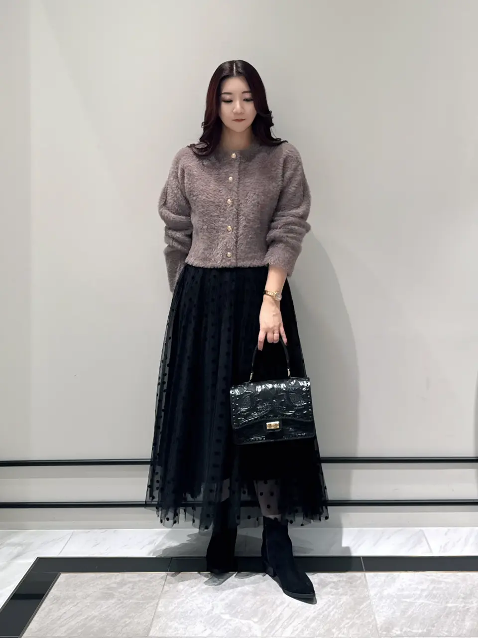 GRACE CONTINENTAL MOMOKO コーディネート画像