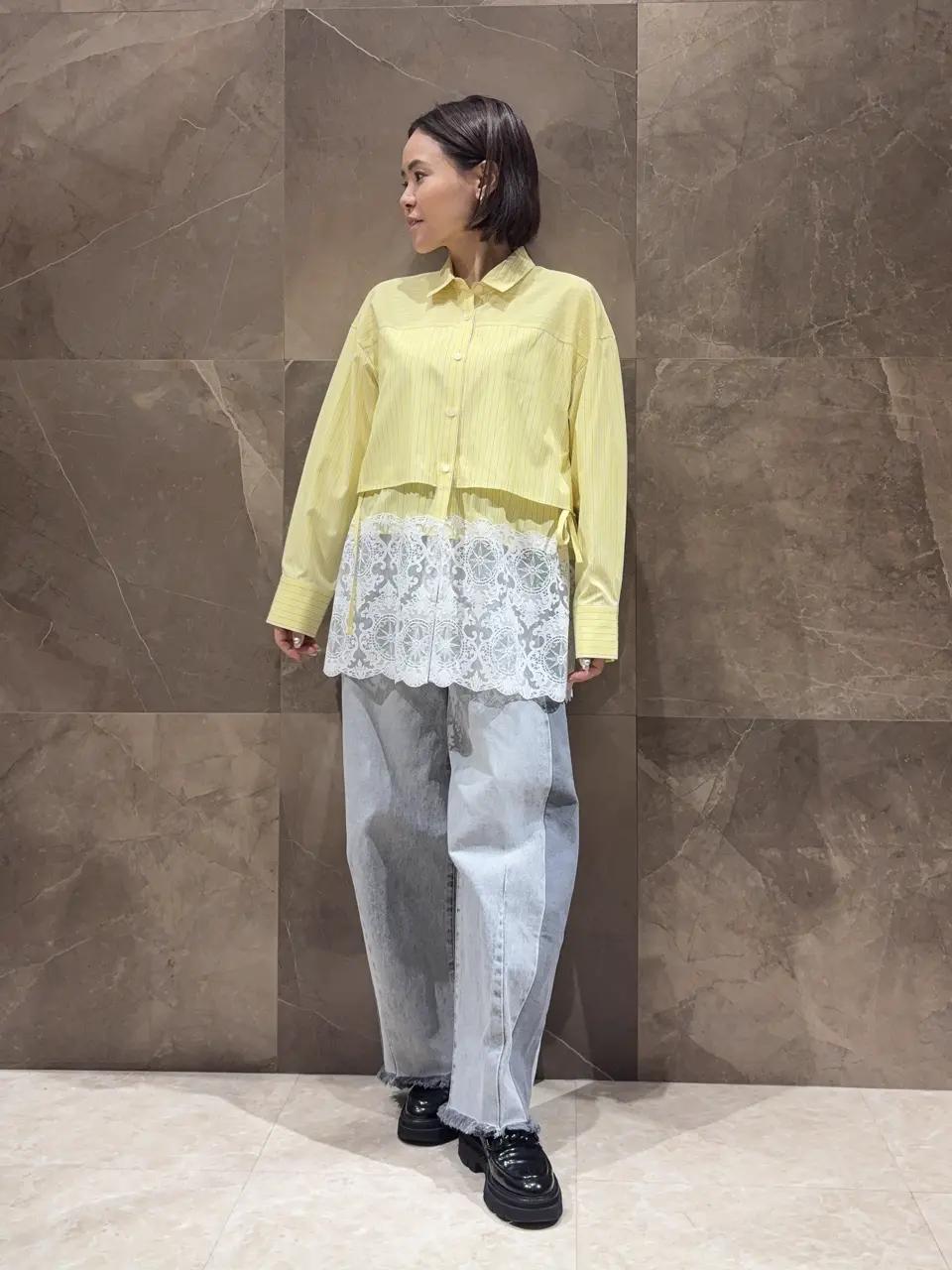 GRACE CONTINENTAL 穐山　香織 コーディネート画像