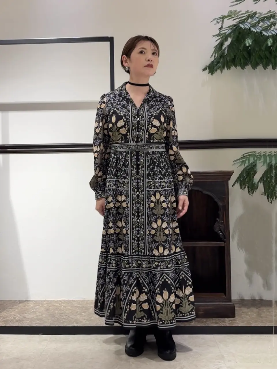 GRACE CONTINENTAL N.YURI コーディネート画像