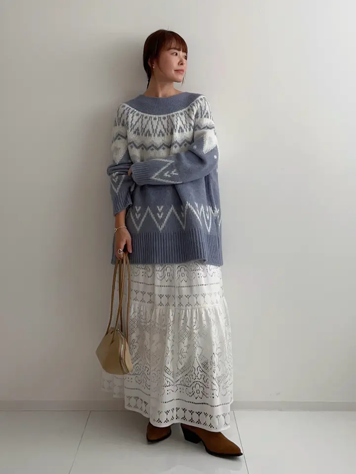 GRACE CONTINENTAL 古川温子 コーディネート画像