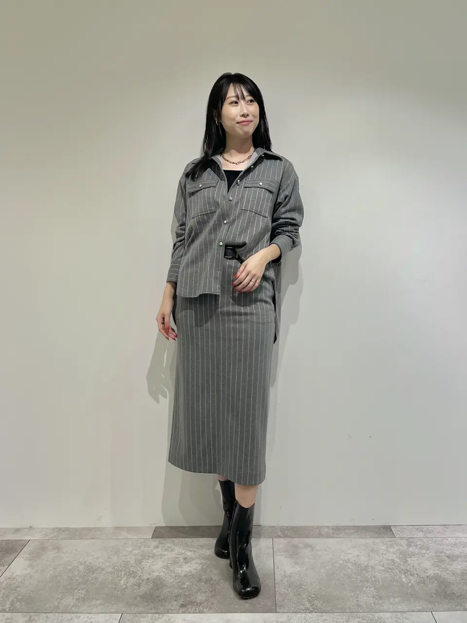  端場　わかな コーディネート画像