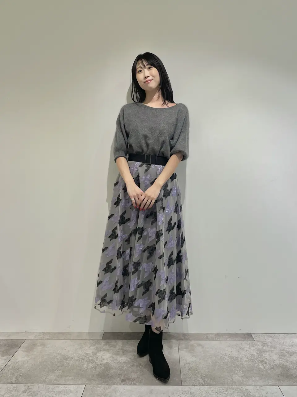  端場　わかな コーディネート画像