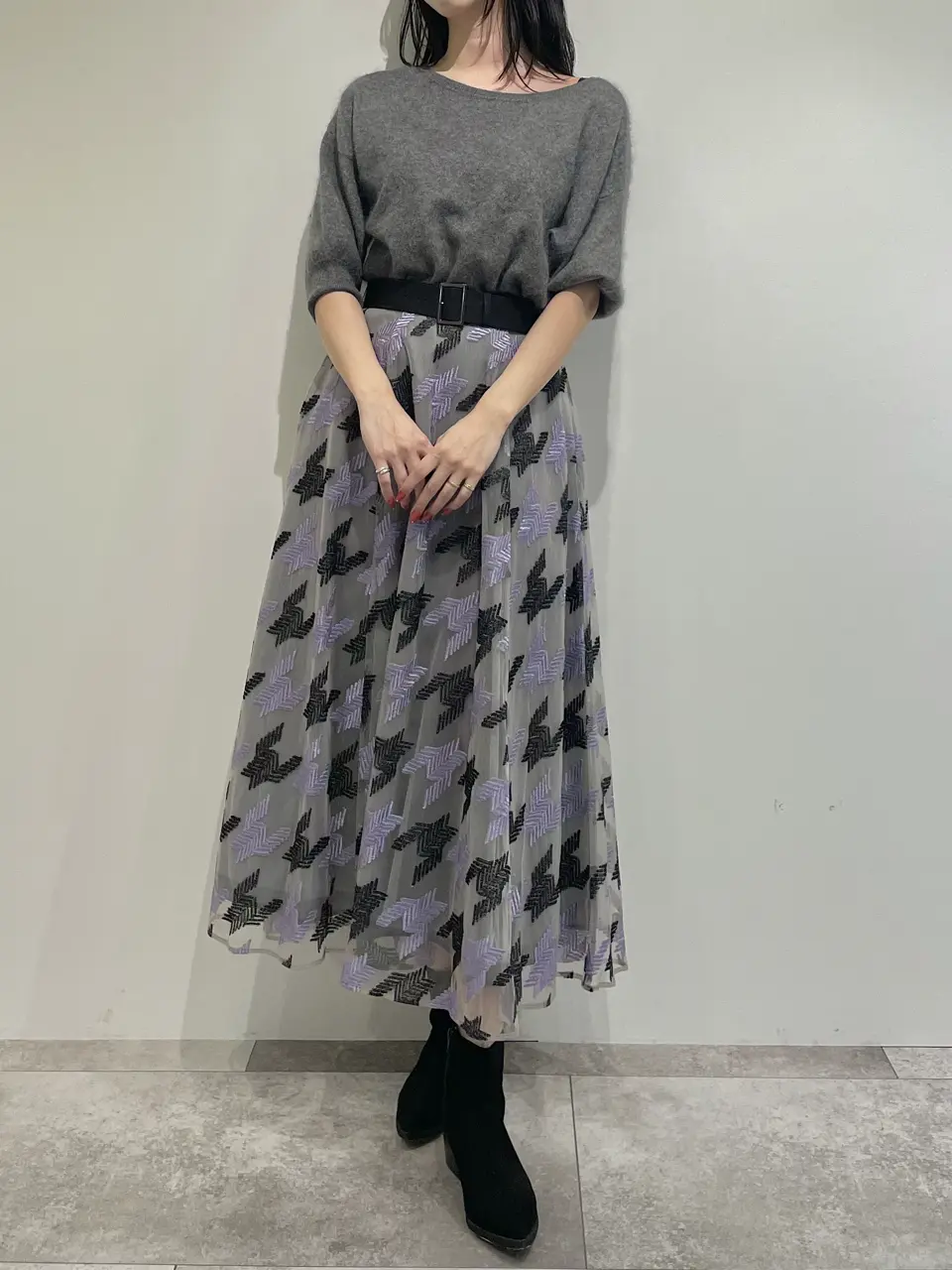 GRACE CONTINENTAL 端場　わかな コーディネート画像