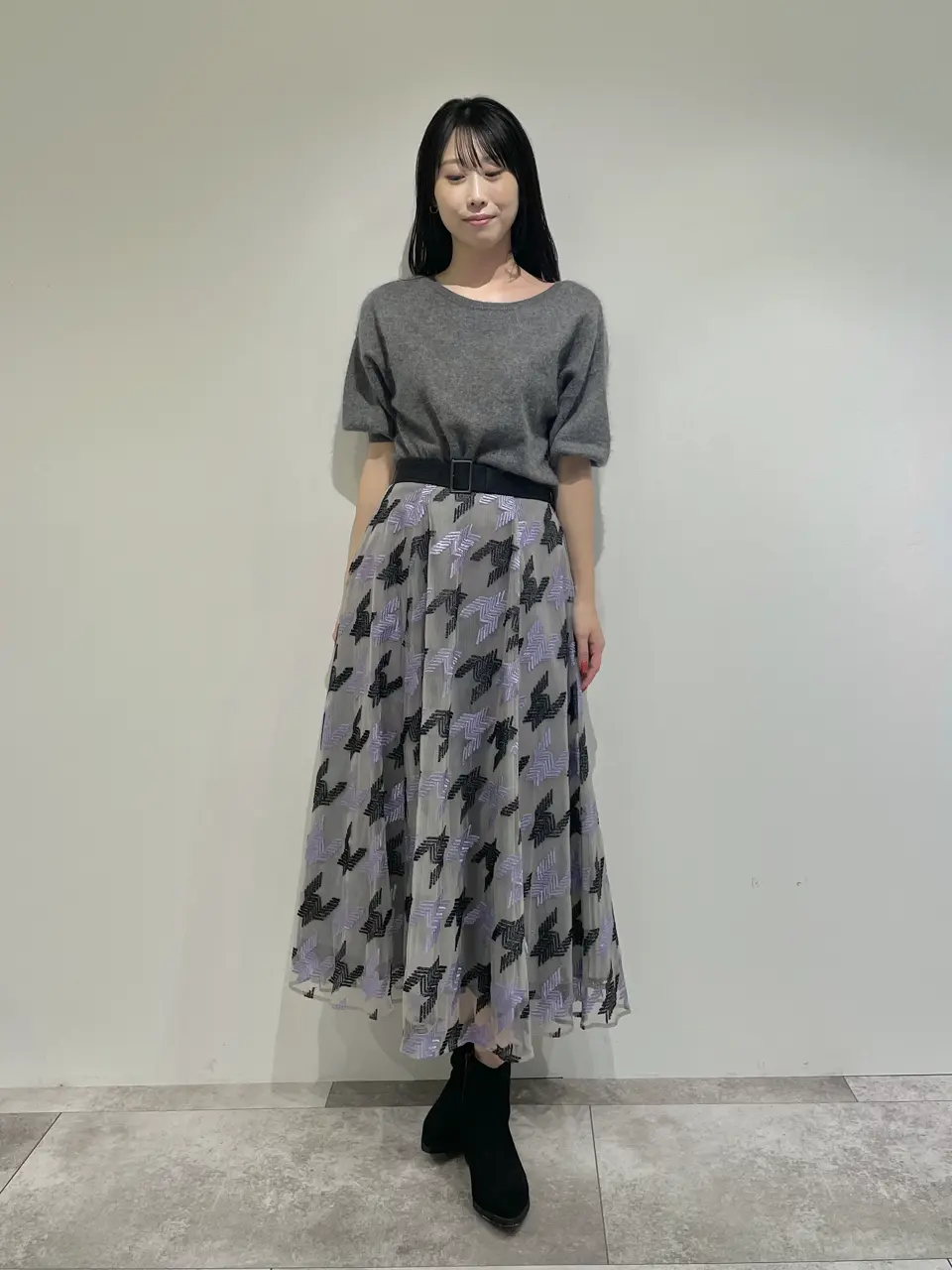 GRACE CONTINENTAL 端場　わかな コーディネート画像