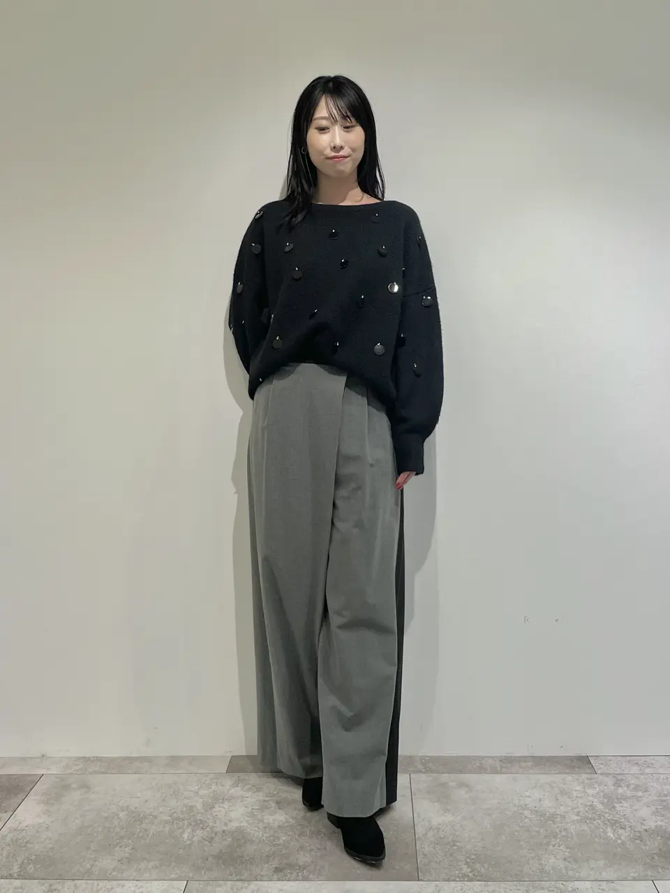  端場　わかな コーディネート画像