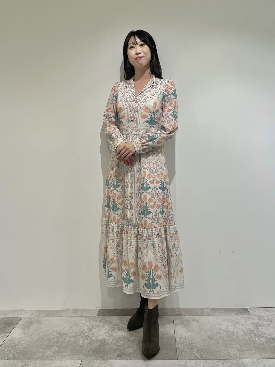 GRACE CONTINENTAL 端場　わかな コーディネート画像