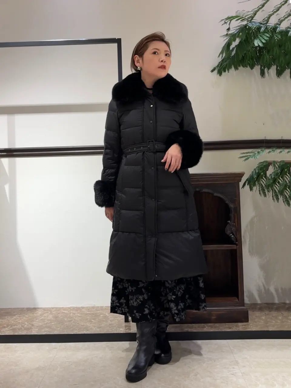 GRACE CONTINENTAL N.YURI コーディネート画像