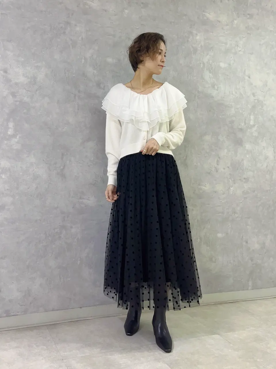  亀田 未希 コーディネート画像